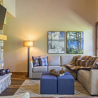 Mountain Run at Boyne Mountain — Sample Living Area