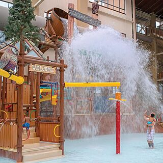 Club Wyndham Great Smokies Lodge — Onsite Indoor Water Park Water Playground