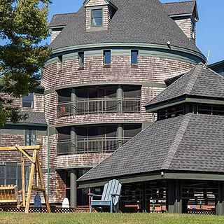 Club Wyndham Long Wharf — Grounds With Gazebo and Porch Swing