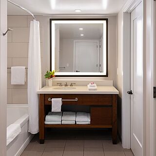 The Westin Nanea Ocean Villas — Sample Bathroom