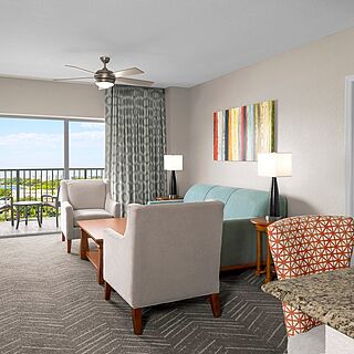 WorldMark Palm Aire — Sample Living Area