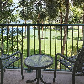 WorldMark Palm Aire — Sample Balcony