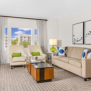 Marriott's Grande Vista &mdash; Sample Living Area