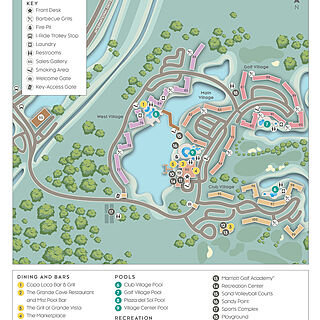 Marriott's Grande Vista &mdash; Sitemap