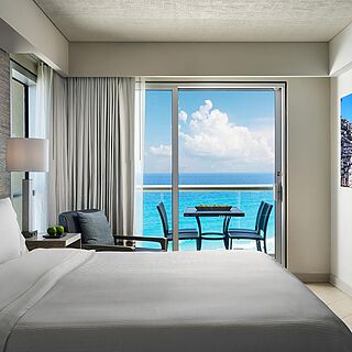 The Westin Lagunamar Ocean Resort Villas & Spa &mdash; Sample Bedroom With Attached Balcony