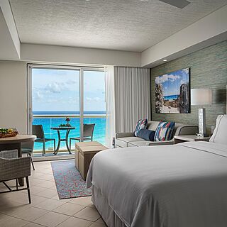 The Westin Lagunamar Ocean Resort Villas & Spa &mdash; Sample Bedroom With Attached Balcony