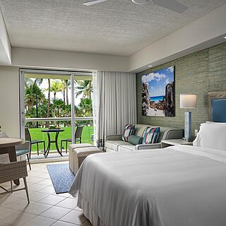 The Westin Lagunamar Ocean Resort Villas & Spa — Sample Bedroom With Attached Balcony