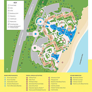 The Westin Lagunamar Ocean Resort Villas & Spa — Sitemap