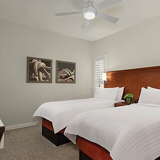 Marriott's Monarch at Sea Pines — Sample Doubles Bedroom