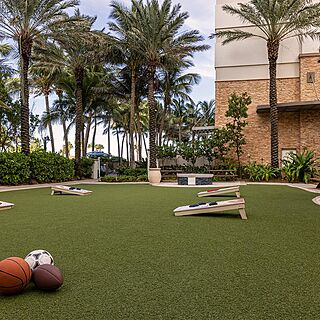 Marriott's Oceana Palms — Backyard Recreation Area