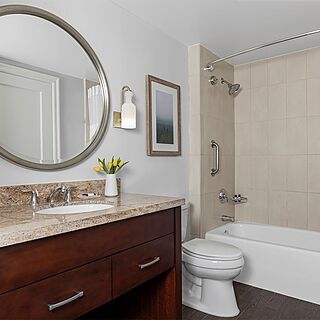 Marriott's Oceana Palms — Sample Bathroom