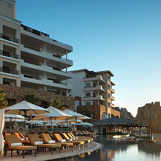 Grand Solmar Land's End Resort — Pool With Loungers and Umbrellas