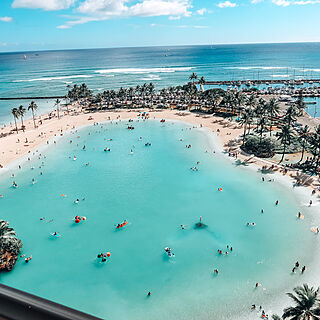 Lagoon Tower by Hilton Grand Vacations — View of Lagoon from Resort