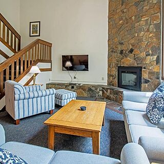 Massanutten's Mountainside Villas — Sample Living Area