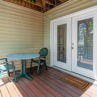 Massanutten's Mountainside Villas — Sample Patio