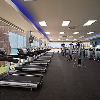 Divi Village Golf and Beach Resort — Fitness Center With Ocean View