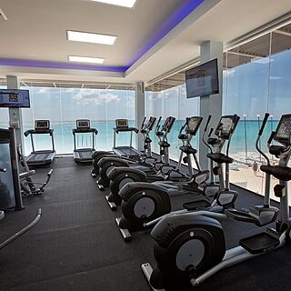 Divi Village Golf and Beach Resort — Fitness Center With Ocean View