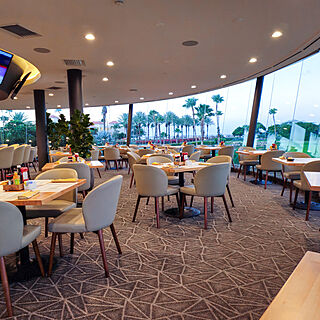 Divi Village Golf and Beach Resort — Resort Restaurant and Bar With Golf Course View