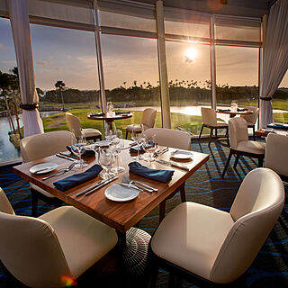 Divi Village Golf and Beach Resort &mdash; Resort Dining With Golf Course View