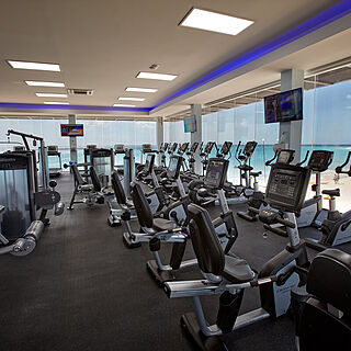 Divi Village Golf and Beach Resort &mdash; Fitness Center With Ocean View