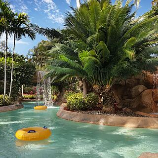 Hyatt Vacation Club At Coconut Cove &mdash; Lazy River With Waterfall
