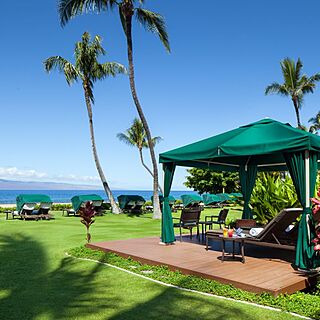 Marriott's Maui Ocean Club - Molokai, Maui & Lanai Towers — Cabana Rentals