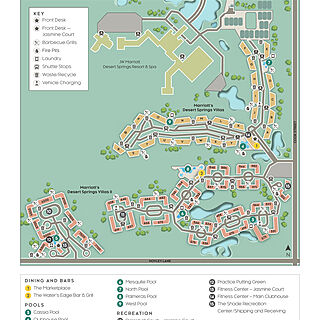 Marriott's Desert Springs Villas — Sitemap