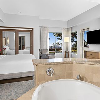 Marriott's Desert Springs Villas &mdash; Sample Master Bedroom