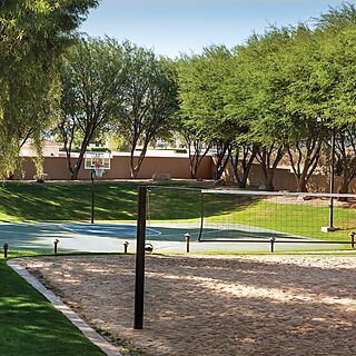 Marriott's Shadow Ridge - The Villages — Beach Volleyball and Basketball Court