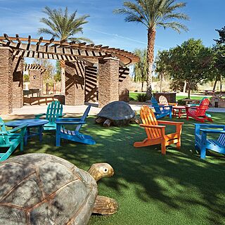 Marriott's Shadow Ridge - The Villages &mdash; Outdoor Seating Area