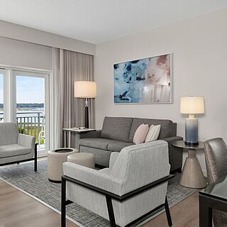 Marriott's Harbour Point and Sunset Pointe at Shelter Cove — Sample Living Area