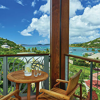 The Westin St. John - Sunset Bay Villas — Sample Balcony With Ocean View