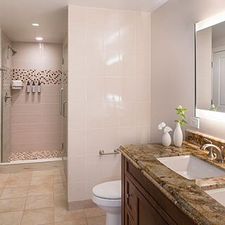 Marriott's Lakeshore Reserve — Sample Bathroom