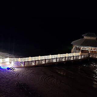 View of Lobby deck at night