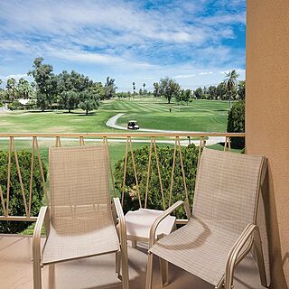 WorldMark Palm Springs - Plaza Resort and Spa — Sample Balcony