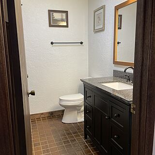 Updated main bathroom