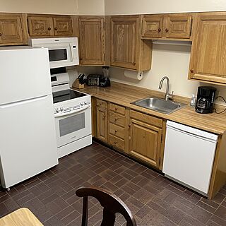Fully furnished kitchen