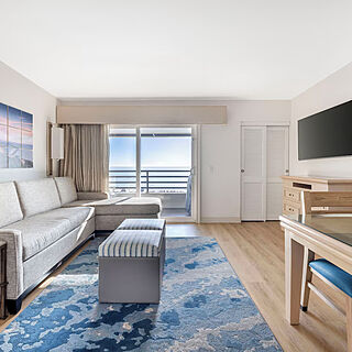 Riviera Beach & Shores, a Hilton Vacation Club — Sample Living Area