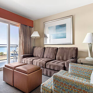 Riviera Beach & Shores, a Hilton Vacation Club — Sample Living Area