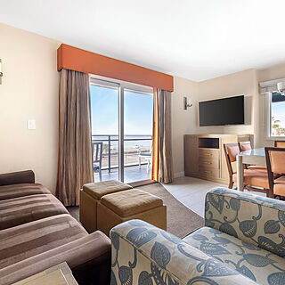 Riviera Beach & Shores, a Hilton Vacation Club — Sample Living Area