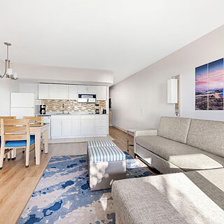 Riviera Beach & Shores, a Hilton Vacation Club — Sample Living Area