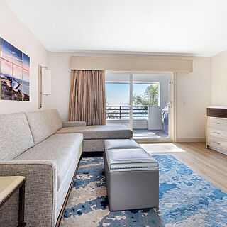 Riviera Beach & Shores, a Hilton Vacation Club — Sample Living Area