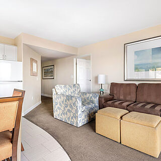 Riviera Beach & Shores, a Hilton Vacation Club — Sample Living Area