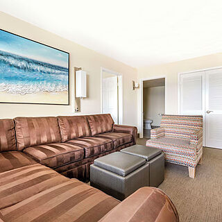 Riviera Beach & Shores, a Hilton Vacation Club — Sample Living Area