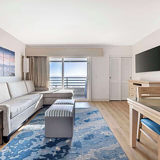 Riviera Beach & Shores, a Hilton Vacation Club — Sample Living Area