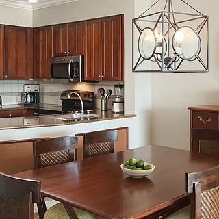 Hyatt Windward Pointe Resort &mdash; Sample Kitchen and Dining Area