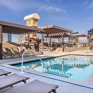 Marriott's Grand Chateau &mdash; 5th Floor Pool with Cabanas and Loungers