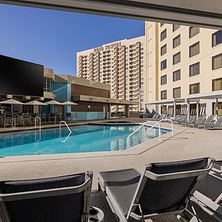 Marriott's Grand Chateau &mdash; Pool Area With Loungers and Cabanas