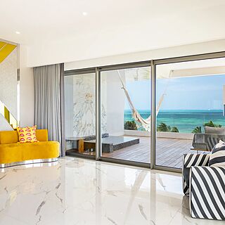 Hotel Mousai Cancun — Sample Living Area