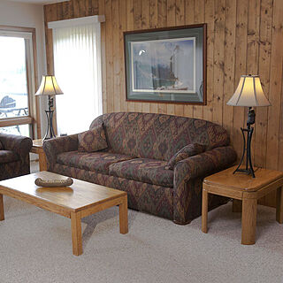 Lake Condominiums at Big Sky — Sample Living Area